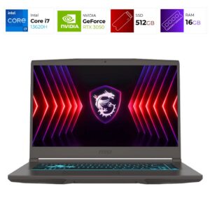 MSI Thin 15 B13UC – Intel i7 13620H – 16 GB – RTX 3050 – 512GB