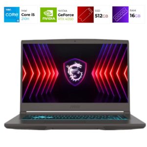 MSI Thin 15 B2RVE – Intel i5-210H – 16GB – RTX 4050 – 512GB – Cosmos Gray