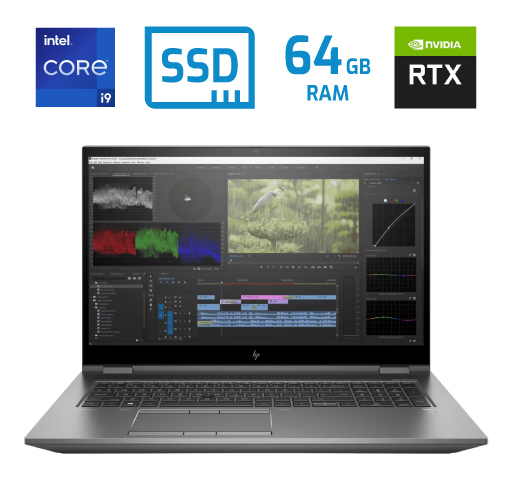 HP ZBook Fury 17 G8   i9 11950H 64GB DDR4 256GB 17.3″ NVIDIA RTX A3000 6GB