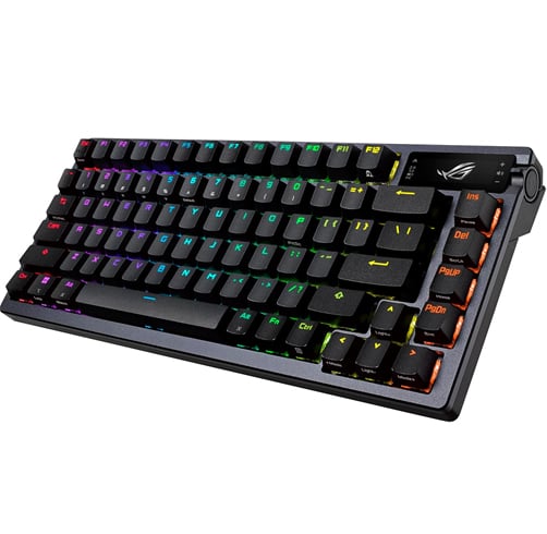 Asus Rog Strix AZOTH – 75% – Wireless – Negro
