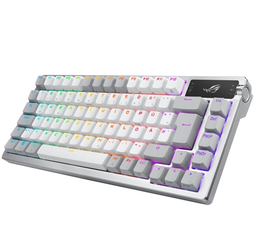 Asus Rog Strix AZOTH – 60% – Wireless – Blanco