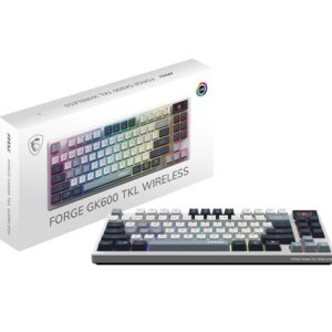 MSI Forge GK600 TKL – Wireless – Ingles – 75%