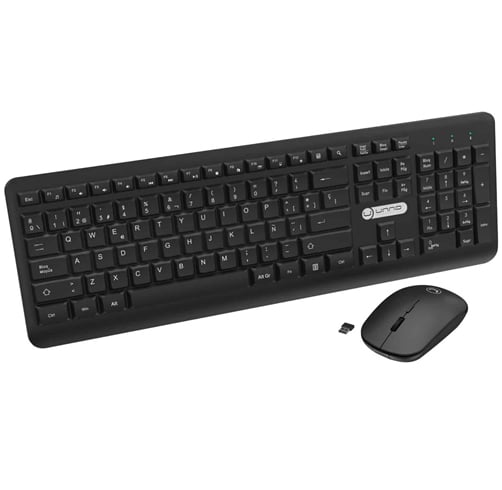 Teclado y Mouse Unno Tekno Klass Inalambrico – Español