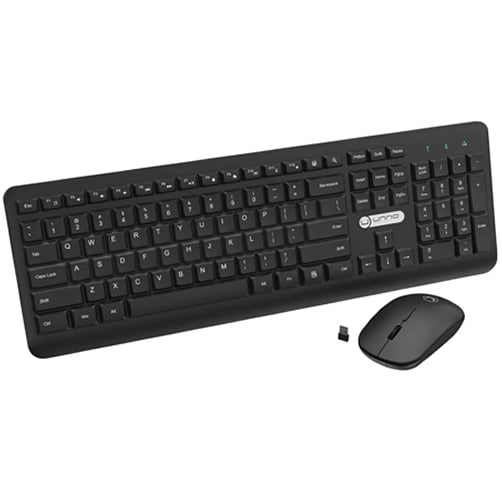 Teclado y Mouse Unno Tekno Klass Inalambrico – Inglés