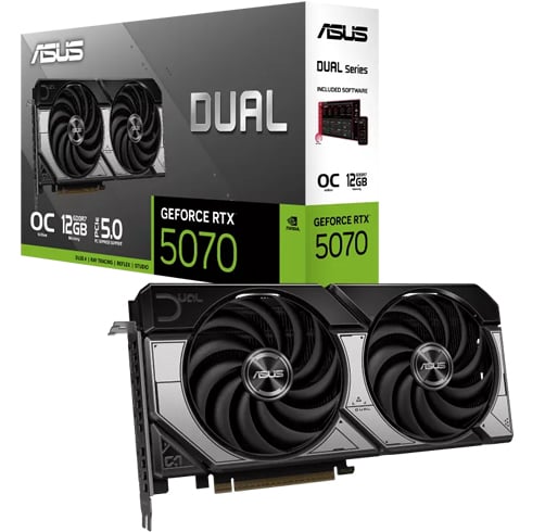 Asus Dual Nvidia RTX  5070 OC – 12GB