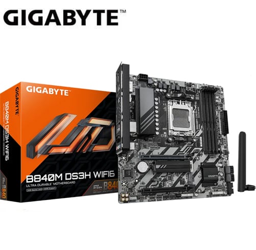 Gigabyte B840M DS3H Wifi 6 – DDR5