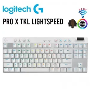 Logitech Teclado Pro x TKL Lightspeed White – US – AMR-403 Wireless