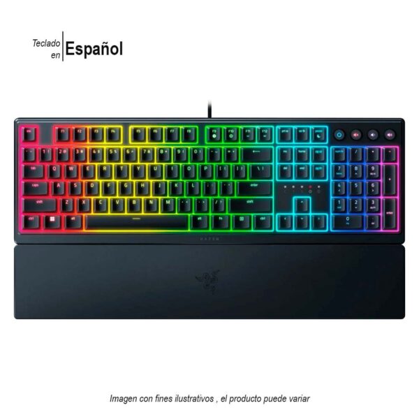 TECLADO GAMING RAZER ORNATA V3 MEMBRANA USB SPANISH LAYOUT RZ03-04461100-R311