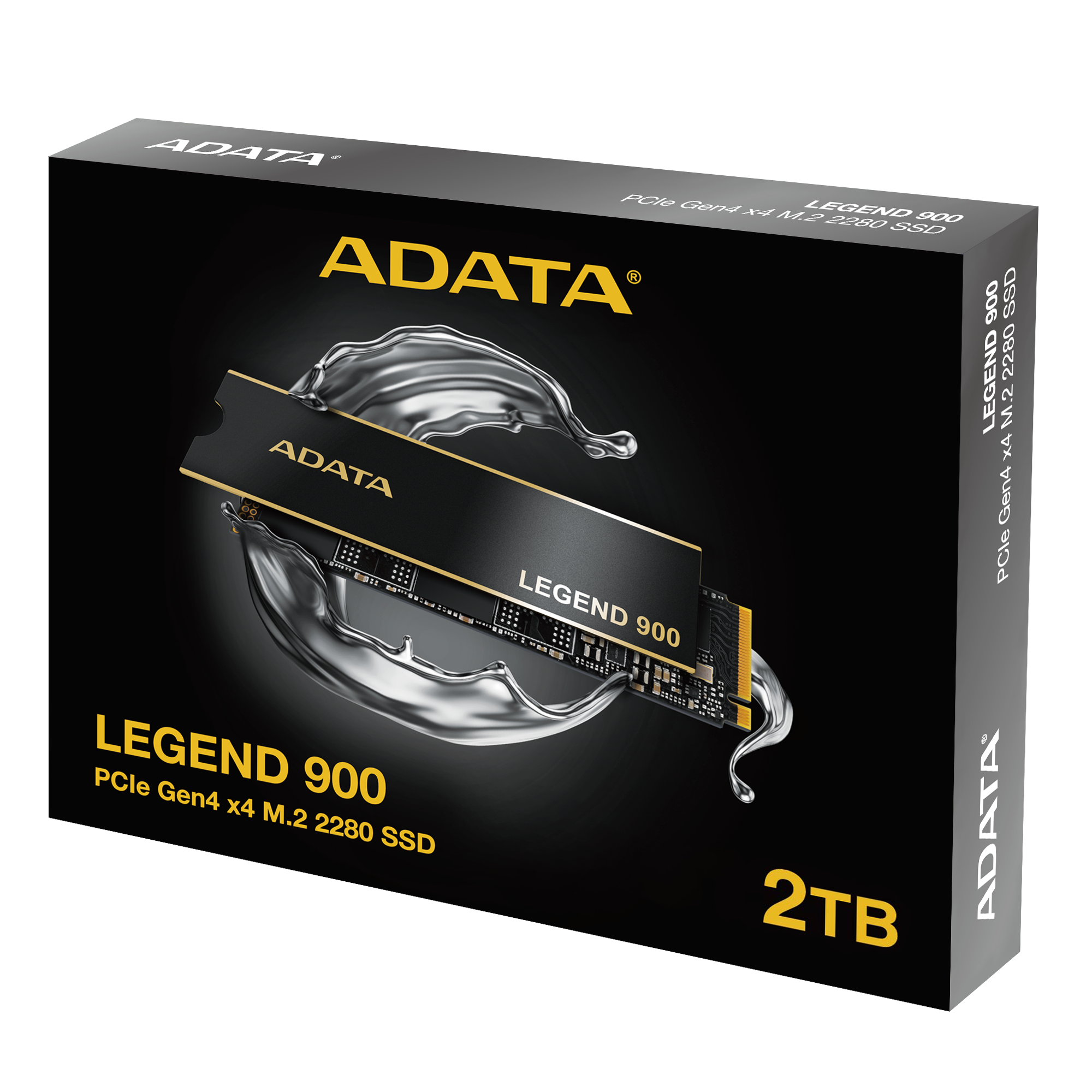 ADATA LEGEND 900 SSD M.2 PCIe Gen4 x4 de 2 TB con empaque